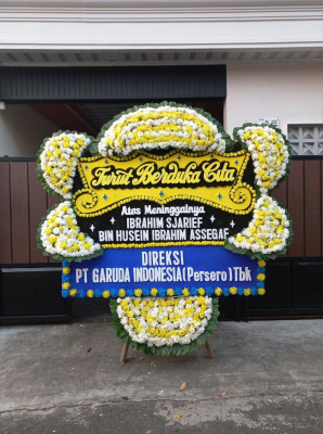Papan Bunga Duka di Sitelu Tali Urang Julu