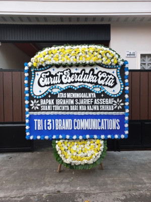 Papan Bunga Duka di Sitelu Tali Urang Julu